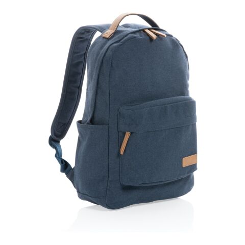 Impact AWARE™ ryggsäck i 16 oz. återvunnen canvas blå