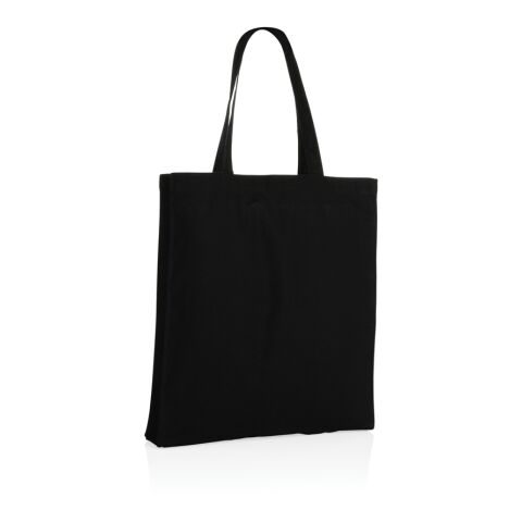 Impact AWARE™ shoppingkasse m. bälg, återvunnen bomull 145gr svart | Inget reklamtryck | Inte tillgängligt | Inte tillgängligt | Inte tillgängligt