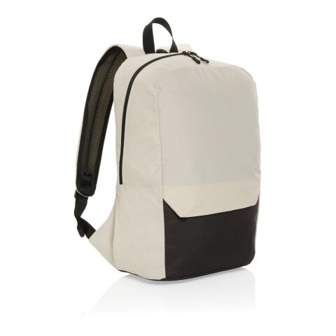 "Kazu 15.6"" laptopryggsäck  AWARE™ RPET" off white | Inget reklamtryck | Inte tillgängligt | Inte tillgängligt | Inte tillgängligt