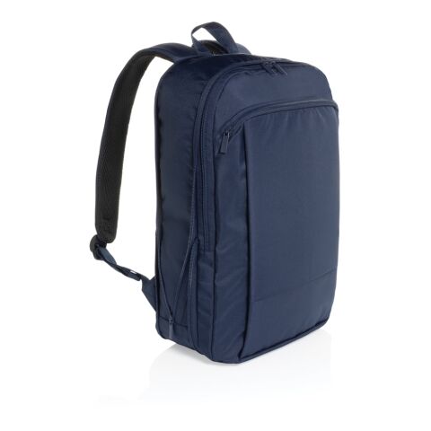 Flexpack Aware™ RPET expanderbar smal 15,6 laptop ryggsäck marinblå | Inget reklamtryck | Inte tillgängligt | Inte tillgängligt