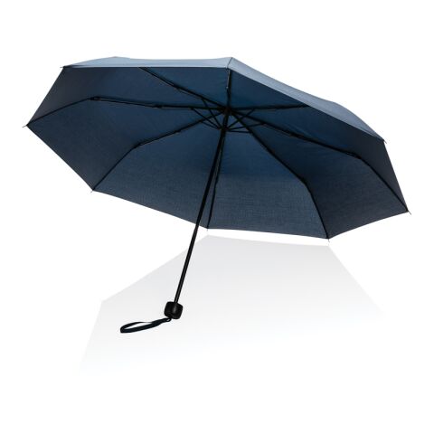 20.5" Impact AWARE™ RPET 190T paraply marinblå