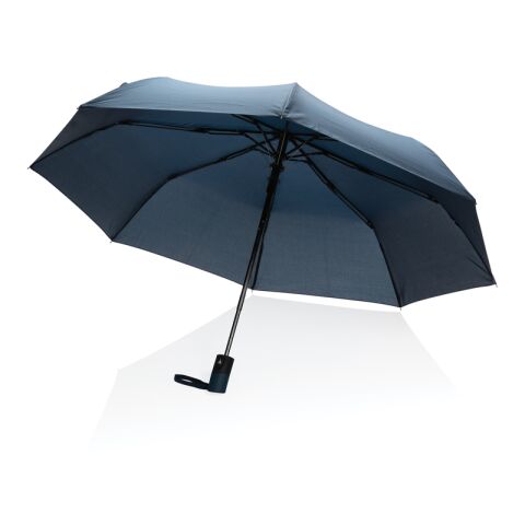 21" Impact AWARE™ RPET 190T auto open paraply marinblå | Inget reklamtryck | Inte tillgängligt | Inte tillgängligt