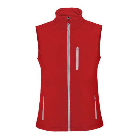 Nevada unisex softshellväst Röd | M