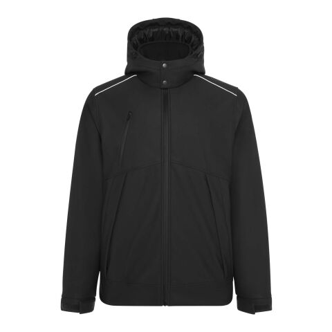 Emin vadderad unisex-termoparka Svart / Blå | XL