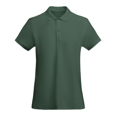 Prince kortärmad pikétröja för dam Buteljgrön | 3XL