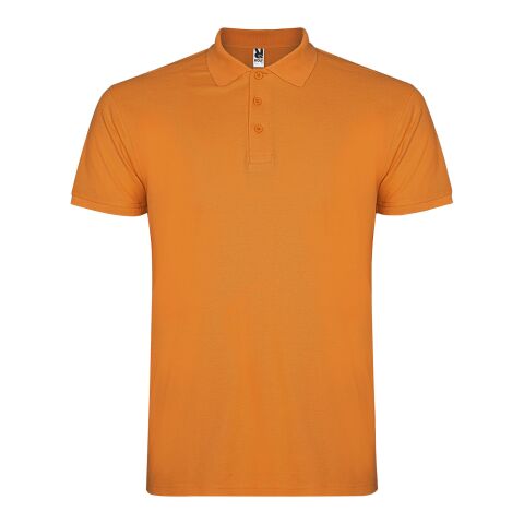 Star kortärmad pikétröja för herr Standard | Orange | XL | Inget reklamtryck | Inte tillgängligt | Inte tillgängligt | Inte tillgängligt