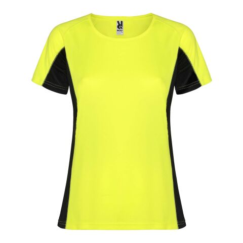Shanghai kortärmad sport-T-shirt för dam Standard | Fluor Yellow-Svart | XL | Inget reklamtryck | Inte tillgängligt | Inte tillgängligt | Inte tillgängligt