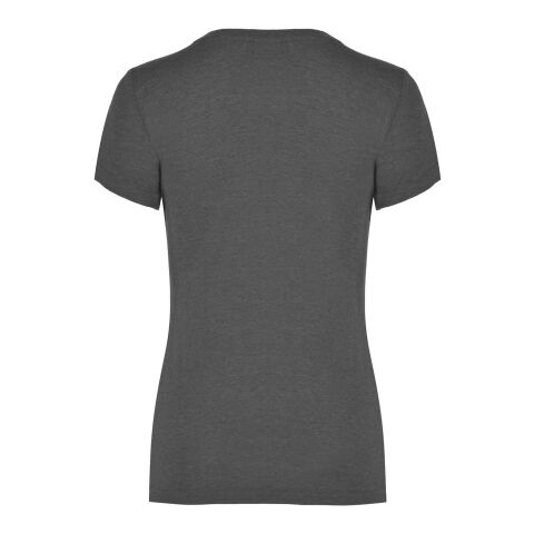 Fox kortärmad T-shirt för dam Svartmelerad | M