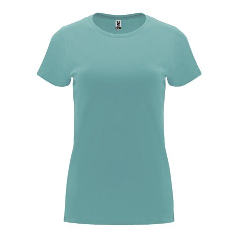 Capri kortärmad T-shirt för dam Dusty Blue | 3XL