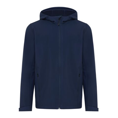 Iqoniq Makalu soft shell herrjacka i återvunnen polyester marinblå | XL | Inget reklamtryck | Inte tillgängligt | Inte tillgängligt | Inte tillgängligt