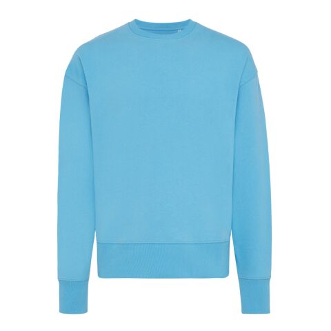 Iqoniq Kruger relaxed fit sweatshirt i återvunnen bomull Lugnt Blått | XL | Inget reklamtryck | Inte tillgängligt | Inte tillgängligt | Inte tillgängligt