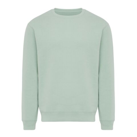 IQONIQ Torla sweatshirt i återvunnen bomull Iceberg green | XXXL