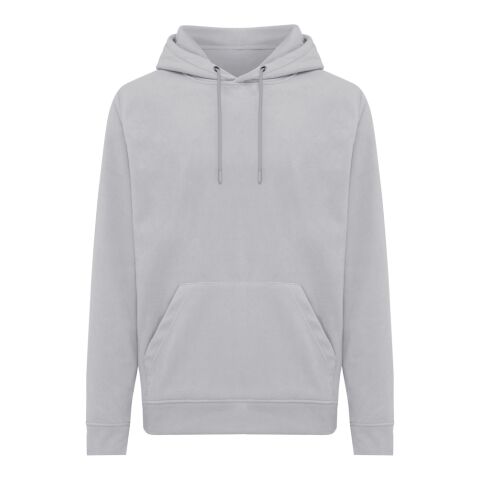Iqoniq Trivor microfleece hoodie i återvunnen polyester grå | S