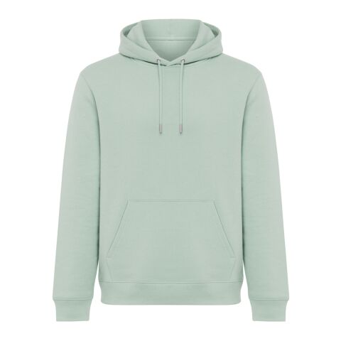 IQONIQ Joshua hoodie i återvunnen bomull Iceberg green | XL
