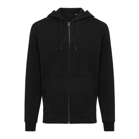 Iqoniq Abisko hoodie med dragkedja i återvunnen bomull svart | XL | Inget reklamtryck | Inte tillgängligt | Inte tillgängligt | Inte tillgängligt