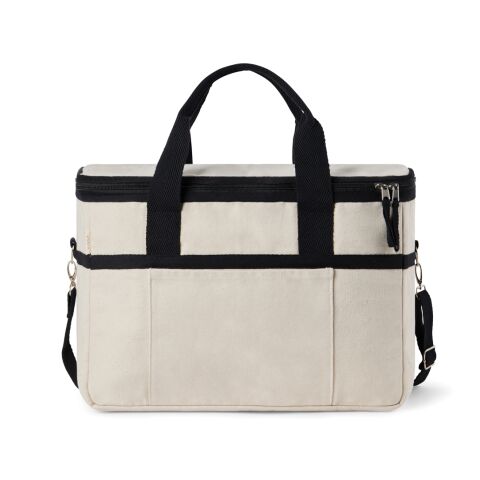 VINGA Volonne AWARE™ återvunnen canvas kylväska off white-svart | Inget reklamtryck | Inte tillgängligt | Inte tillgängligt | Inte tillgängligt