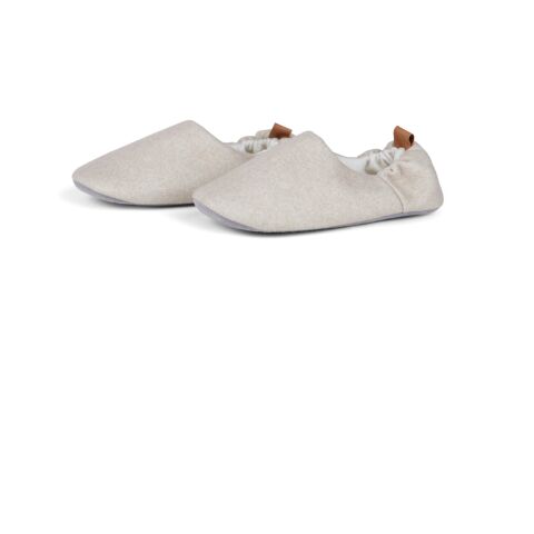 VINGA Moulton RCS RPET tofflor beige-feather grey | Inget reklamtryck