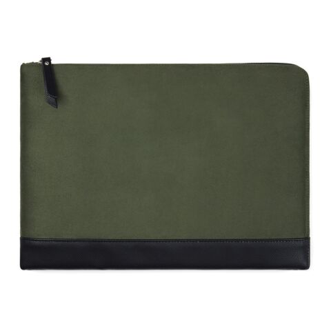 "VINGA Marlow RCS återvunnen polyester 14"" laptopfodral" grön-svart | Inget reklamtryck | Inte tillgängligt | Inte tillgängligt