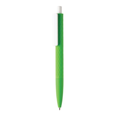 X3 penna smooth touch grön-vit | Inget reklamtryck | Inte tillgängligt | Inte tillgängligt