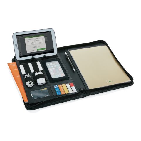 Essential teknikportfölj med blixtlås svart | Inget reklamtryck | Inte tillgängligt | Inte tillgängligt