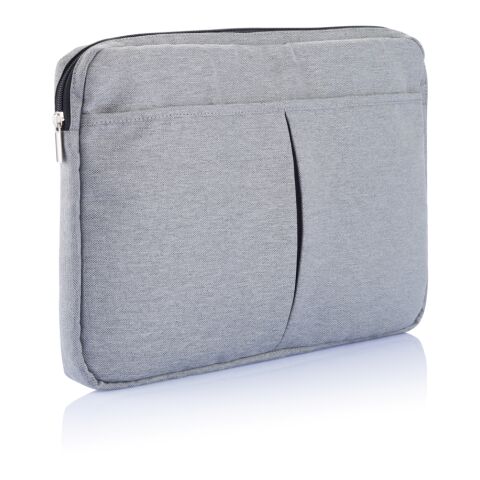 Laptop sleeve 15” PVC fri grå | Inget reklamtryck | Inte tillgängligt | Inte tillgängligt | Inte tillgängligt