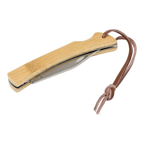 Fickkniv av rostfritt stål och bambu Beckett Brun | Inget reklamtryck | Inte tillgängligt | Inte tillgängligt