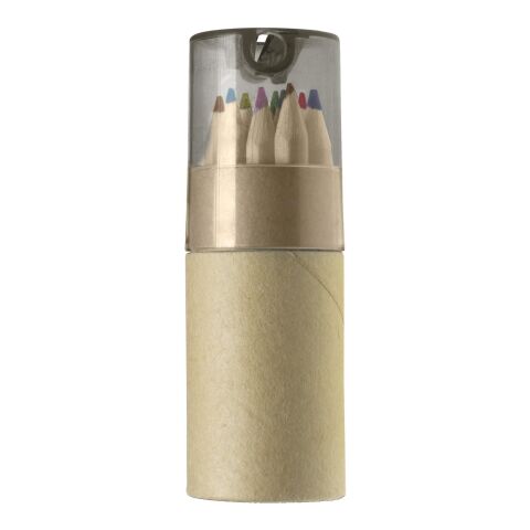 Färgpenn set, 12 st korta Svart | Inget reklamtryck | Inte tillgängligt | Inte tillgängligt