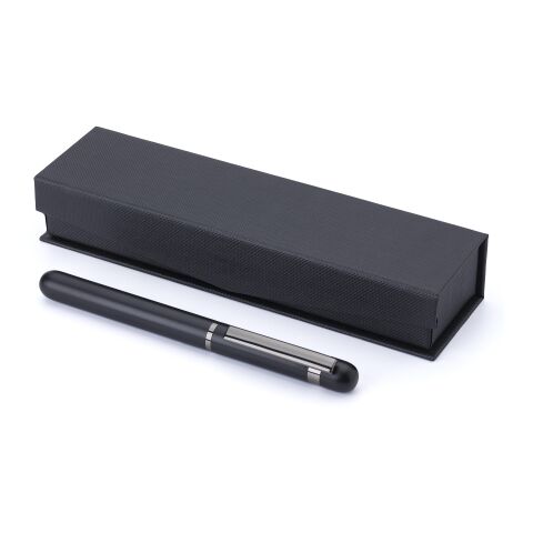 Aluminium rollerballpenna Bridger Svart | Inget reklamtryck | Inte tillgängligt | Inte tillgängligt