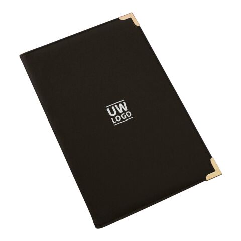 Konferensmapp A4 i konstläder Svart | Inget reklamtryck | Inte tillgängligt | Inte tillgängligt