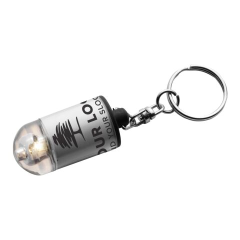 Nyckelring, burk med lampa Transparent | Inget reklamtryck | Inte tillgängligt | Inte tillgängligt