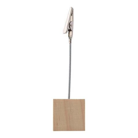 Wooden clip holder Malia Brun | Inget reklamtryck | Inte tillgängligt | Inte tillgängligt