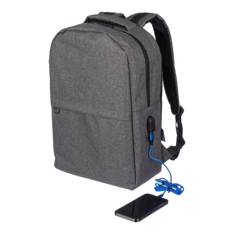 rPET (600D) backpack Henrik Grå | Inget reklamtryck | Inte tillgängligt | Inte tillgängligt