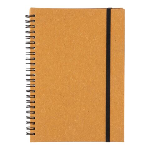 Recycled leather notebook A5 Egon Brun | Inget reklamtryck | Inte tillgängligt | Inte tillgängligt