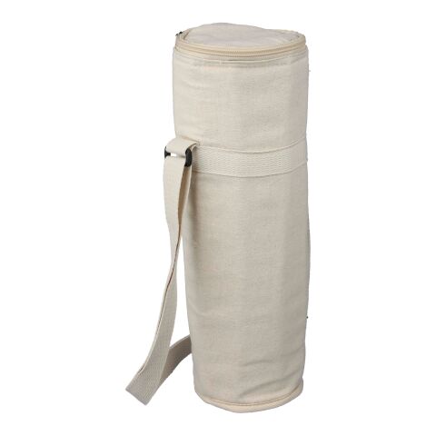 Recycled cotton (270 gsm) bottle cooler bag Eugene beige | Inget reklamtryck | Inte tillgängligt | Inte tillgängligt