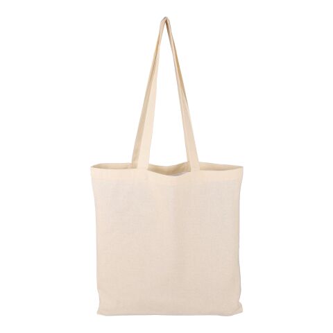 Oeko-Tex cotton (140 gsm) shopping bag Leonard beige | Inget reklamtryck | Inte tillgängligt | Inte tillgängligt
