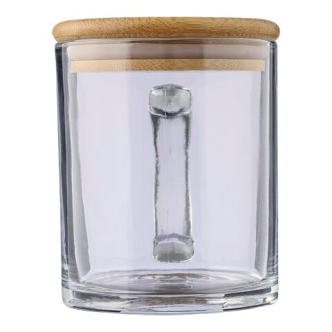 Recycled glass drinking mug 300 ml Ashley Transparent | Inget reklamtryck | Inte tillgängligt | Inte tillgängligt