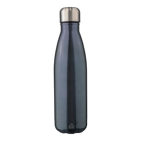 Recycled stainless steel double-walled flask 500 ml Clifford grå | Inget reklamtryck | Inte tillgängligt | Inte tillgängligt