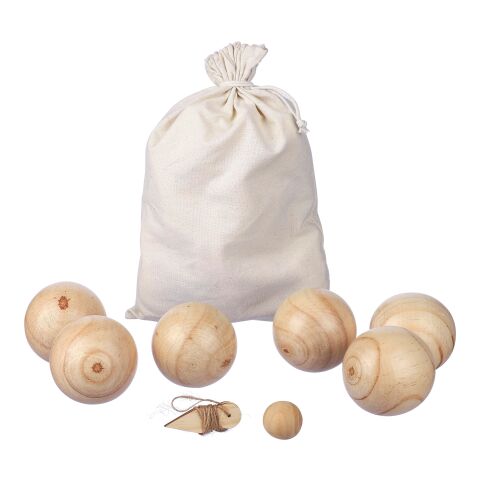 Wooden ball game set Quillian Brun | Inget reklamtryck | Inte tillgängligt | Inte tillgängligt