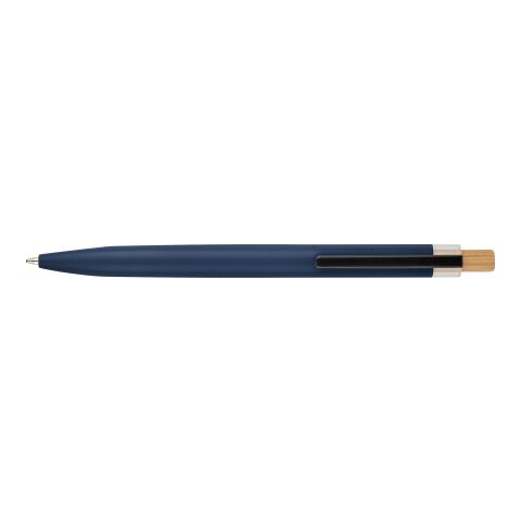 Recycled aluminium lacquered push ballpen Maren Svart