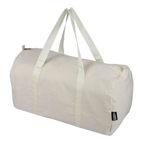 Recycled polycotton (330 gsm) duffle bag Tian Blå | Inget reklamtryck