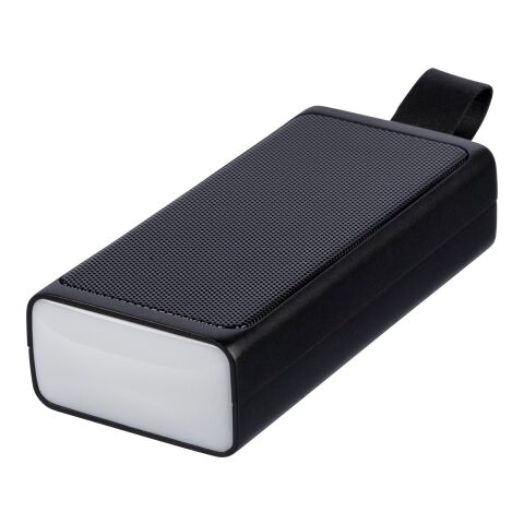 Recycled ABS portable speaker Malina Svart | Inget reklamtryck