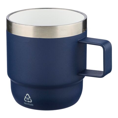 Recycled stainless steel double-walled cup (180 ml) Lilia Blå | Inget reklamtryck | Inte tillgängligt | Inte tillgängligt