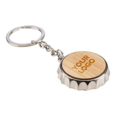 Zinc alloy keychain Finn Brun | Inget reklamtryck