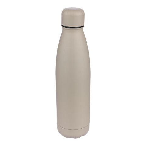 Recycled double-walled drinking bottle 500 ml Sunny Grå | Inget reklamtryck | Inte tillgängligt | Inte tillgängligt