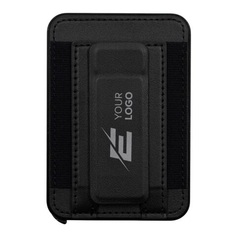 BrandCharger card holder Wally Stand Pro | Recycled Svart
