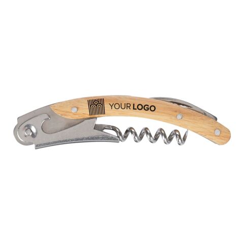 Waiter's knife Lenny | Recycled bamboo Brun