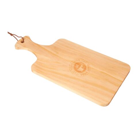 Cutting board Daxton | Recycled pinewood | With handle Brun
