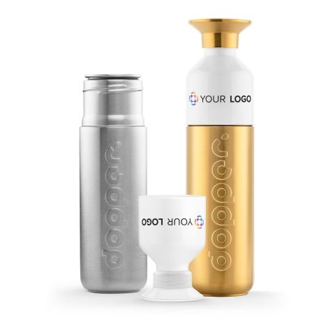 Dopper Steel 490 ML silver/vit