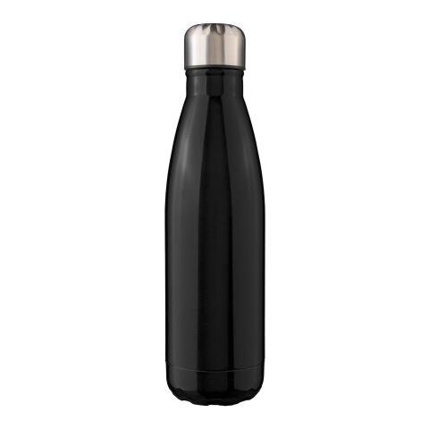 Recycled stainless steel single-walled flask 650 ml Cliff Svart