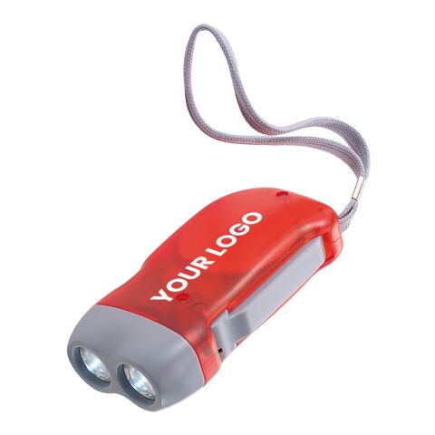 Dynamo LED ficklampa Gul